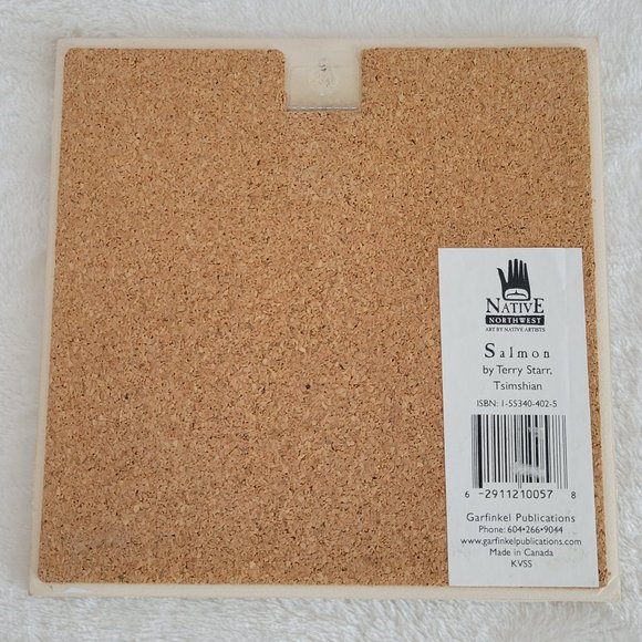 Salmon Print Native Northwest By Terry Starr Tsimshian - Picture 6 of 6